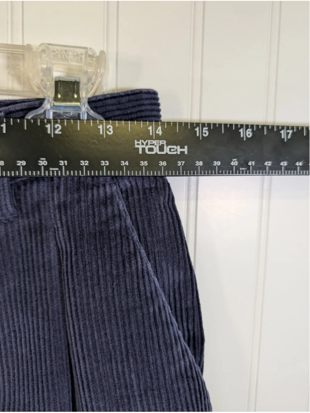 Vintage 90s Navy Blue Corduroy Pleat Shorts High Waisted Northern Reflections 4
